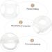 Toyvian 2pcs Silicone Bottle Cover Feeding Bottle Handles Supplies Feeding Bottle Holder Anti-Slip Bottle Sleeve Bottle Protection Cover White Portable Feeder Whitex2pcs 12X7X2.5CMx2pcs - Buy Online on GoSupps.com
