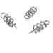 HONBAY 100pcs Spring Twist Lock Fishing Hook Centering Pins for Soft Lure Bait - Worm Crank Accessories - Buy Online on GoSupps.com