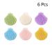 FRCOLOR Natural Konjac Facial Sponge Set - 6pcs Face Cleansing Puffs for Gentle Cleansing - Buy Online on GoSupps.com