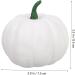 Artibetter 18 Pcs Foamy White Pumpkin Mini Decor Small Pumpkin Decorations Fake Vegetable Fruit White Ornaments Small Fake Pumpkins Halloween Prop Fake Mini Pumpkins Accessories Artificial Whitex3pcs 8.5x7.5cmx3pcs - Buy Online on GoSupps.com