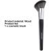 Worparsen 1Pc Bronzer Brush Easy Cleaning Contour Blending Makeup Brush Useful B - Buy Online on GoSupps.com