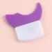 Silicone Eyelash Applicator Baffle Prevents Cosmetic Residue Skin Friendly Mascara Smear Shield Fitting for All Face Shapes Easy To Use for SmudgeFree Makeup (Purple) - Buy Online on GoSupps.com
