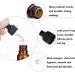 3 Pcs Empty Refillable Amber Glass Graduated Dropper Bottle Essential Oil Cosmetics Elite Fluid Container Jar Pot Holder with Glass Pipette Dropper (100ML /3.4oz) - Buy Online on GoSupps.com