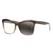 Women Large Frame Progressive Multifocal Reading Glasses Photochromic Lens Outdoor Presbyopic Brown 1.0 x