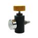 SZRKRLA Paintball Co2 Tank Adapter Compressed Air Fill Station Remote Switch ASA Adapter with 3000psi Gauge