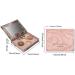 Palette de maquillage multifonctionnelle kit de maquillage portable utilisable pour les paupi res le blush et le contouring. Texture lisse pigment e et longue tenue. Miroir inclus. 2pcs - Buy Online on GoSupps.com