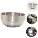 Frcolor Foam Dishwasher Mixing Bowl - Perfect Shaving Soap Container & Toning Shell - 9x9x4.9cm Silver | Ideal for Shaving Cream & Tools - Buy Online on GoSupps.com