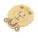 Teething Toy Cartoon Animal Alarm Clock Shaped Teething Toy Gum Relief Silicone Teething Toy for 0 to 12 Months Old Baby