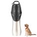 Lotvic 750ml drinking bottle dog dog drinking bottle for on the go portable pet water bottle water bottle dog with carabiner dogs water dispenser travel accessories for hiking and camping black