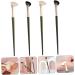 Baluue 4pcs Nose Shadow Brush Eyeshadow Angled Cosmetic Brush Concealer Brush Angled Brush Wooden Handle - Buy Online on GoSupps.com