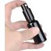Zeoabsy 4-Pack 10ml Shiny Black Glass Spray Bottles with Funnel - Refillable Atomizer for Travel & DIY - Buy Online on GoSupps.com