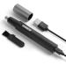 Uraqt Waterproof Nose Hair Trimmer for Men & Women - Dual Blade Ear & Nose Hair Remover (Black) - Precision Grooming Tool - Buy Online on GoSupps.com