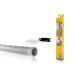 Schellenberg 50355 Clean Light-Well Protective Fabric Made of Aluminium Silver 50 x 125 cm