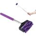 Verdant Touch Telescopic Massage Stick - Back Pain Relief Roller for Muscle Soreness - Purple - Buy Online on GoSupps.com