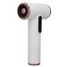 Cordless Hair Dryer Rechargeable Blow Dryer with Nozzle High Speed Portable Travel Hair Dryer 3 Heat & Speed Levels Fast Drying for Home Dormitory Camping Adults Kids (US)