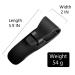 Travel Razor Case Set - Portable Silicone & Plastic Protector, Dark Gray - Buy Online on GoSupps.com