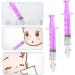 2Pcs Baby Nasal Aspirator - Reusable Silicone Suction Tip for Safe and Comfortable Nose Cleaning - Purple - Buy Online on GoSupps.com