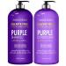 Ultimate Purple Shampoo, Conditioner, and Hair Mask Set for Blonde, Platinum, Bleached, Silver, and Gray Hair - Neutralizes Brassiness and Enhances Color - Buy Online on GoSupps.com