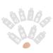 BELLIFFY 1 Set Hanfu Forehead Patch Facial Painting Stencils Birth Stencil Face Paint White Pvc
