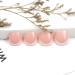 White Glitter Short Square Toe Fake Press On Toenails | Glossy Acrylic False Toenails for Women - 24pcs - Buy Online on GoSupps.com