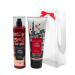 Bath & Body Works Emily in Paris PARIS AMOUR Fine Fragrance Mist & Body Cream 2pc Gift Set with a red bow for Holidays - Full Size