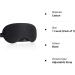 Gritin Cotton Sleep Mask - Ultra Soft Light-Blackout Eye Mask with Adjustable Strip and Ear Plug for Men Women Kids - Buy Online on GoSupps.com