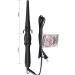 MHU PRO Tapered Curling Wand - 1.5 Inch Curling Iron with Short Clamp 9 Temp Settings (280 -400 ) Automatic Shut-Off | Perfect Curls for All Hair Types - Buy Online on GoSupps.com