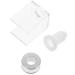 Mikikit Moule L vres Silicone avec Support pour DIY Maquillage Moule Cr me pour L vres Fait Maison Kit Pratique pour Fabrication Personnalis