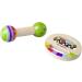 Eichhorn 2-Piece Music Set - Colorful Wooden Instruments with Bells & Stick Ideal for Kids 1 Year & Up - International Shipping Available - Buy Online on GoSupps.com