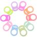 10pcs Silicone Pacifier Soothers | Baby Dummy Teat Holders & Clip Adapters - Multi Design for International Shipping - Buy Online on GoSupps.com