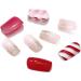 Christmas False Nails Snowflake Press on Nails Elk Stick on Nails Red Long Fake Nails Full Cover Nails Tips 24pcs for Women and Girls With solid glue nail lamp (Size : 49 Piece Set) - Buy Online on GoSupps.com