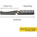 Stainless Steel Folding Comb Pocket Comb for Men and Women Black - Buy Online on GoSupps.com