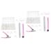 DOITOOL 2 Boxes Nail Art Box Nail Art Tools Fake Nail Sheets Nail Kit Nail Art Kit Coffin Nail Tip Nail Files Nail Brush Nail Beauty Accessory Acrylic Manicure Tools Fake Nail Patch Suite