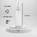 JND Plastic Spray Bottle Fine Mist 2 Oz - Refillable & Portable - Leak Proof - 2 Pack 60 ml - for Household, Essential Oils, Cleaning & Perfume - Buy Online on GoSupps.com