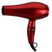 ADITAM 2000W Professional Hair Dryer with Diffuser Ionic Conditioning - Powerful Fast Hairdryer Blow Dryer/Black Double The Comfort Red