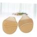 FOMIYES High Heel Shoe Pads - Comfortable Forefoot Half Insoles for Women | Khaki Medium - Buy Online on GoSupps.com