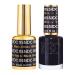DND DC Gel Polish Set - 1 each of Black Gel Polish and Black Nail Polish  055 Black Ocean  0.5 Fl Oz