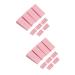 Beaupretty 2pcs 3 Nail Gradient Sponge Gradient Nails Transfer Sponge Gradient Shaped Nails sponges Nail Design Tools DIY Nail sponges Manicure Accessory Nail Sponge Decor Multi-Faceted Pack 4.5x2cmx2pcs