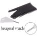 Pro Bamboo Kitchen Surfboard Wax Comb 81x40mm - Non-Slip Scraping Tool for Surfboard Accessories - Buy Online on GoSupps.com