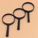 75mm Black Portable Magnifying Glass Magnifier for Reading Practical - Buy Online on GoSupps.com