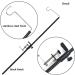 Folding Camping Lantern Stand | Outdoor Lamp Holder for Hanging Poles | Lantern Pole Hanger - Buy Online on GoSupps.com