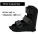 Buy Recovery Shoes & Fracture Boot for Foot & Ankle | T-Bone Fix Post-operative Shoe | Orthopedic Brace for Ankle Injuries | Adjustable Black Medium - Buy Online on GoSupps.com