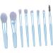 Gogogmee 8pcs Powder Brush Eyeshadow Makeup Brushes Makeup Brush for Woman Cosmetic Face Brushes Wooden Blue - Buy Online on GoSupps.com
