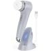 FLOVES Facial Cleansing Brush - Dual Direction Spinning Face Brush for Exfoliating, Waterproof, Rechargeable - 2 Replacement Heads, 2 Speeds - KC-5200 Gray - Buy Online on GoSupps.com