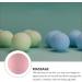 Buy Sosoport 2 STK Silicone Deep Tissue Massage Balls - Myofascial & Trigger Point Massage for Feet & Yoga | Gunkel Fitness Pebbles for Fasciitis - Buy Online on GoSupps.com