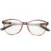 Fashionable reading glasses reading glasses reading glasses Gemille Senior glasses glasses computer accessories peripheral grooves with storage box (tea colorful frame)