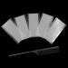 180 Pieces Hair Extension Tape Tabs Double Sided Replacement Tape for Hair Extensions Double Sided Extension Tapes Tape Extension Replacement Tape with Rat Tail Comb White (White)