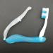 Yomoe 10pcs Portable Navy Blue Foldable Camping Toothbrushes - Travel & Hiking Cleaning Tools for On-the-Go Oral Hygiene - Buy Online on GoSupps.com