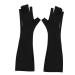 minkissy 1 Pair Nail Gloves Fingerless Gloves Gel Manicure Gloves Gel Nail Led Lamp Gloves Uv Shield Gloves Uv-resistant Manicure Gloves Polyester Anti-black Mj03