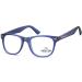 Reading glasses MR67 made of plastic by MONTANA in blue + 2.00 dpt